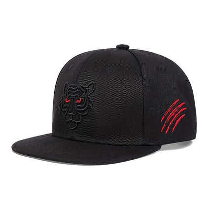Children Tiger Embroidery Baseball Caps Hip-hop Hats