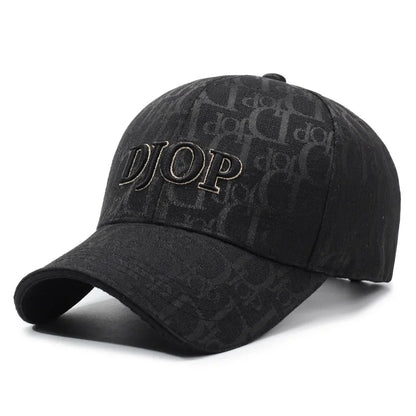Korean Embroidered Letter Duckbill Baseball Cap