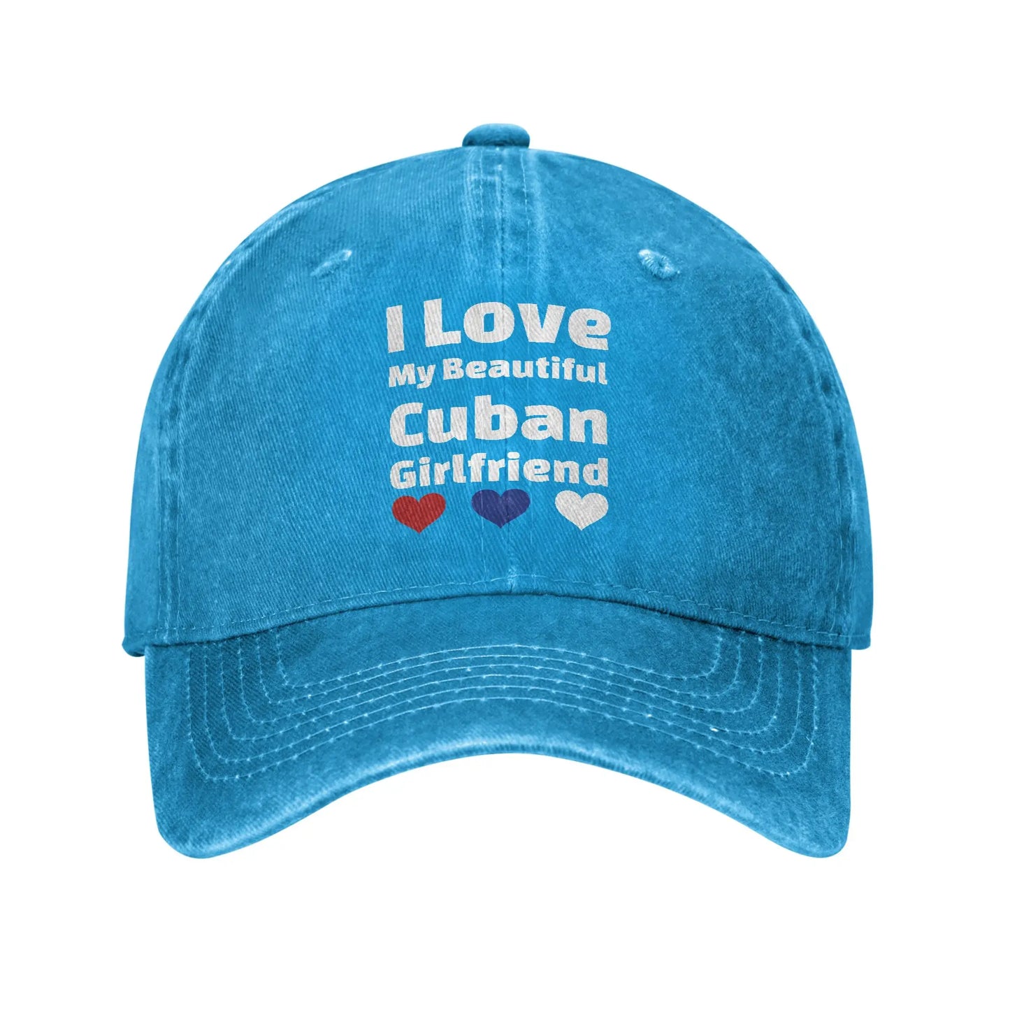 I Love My Crazy Sexy Cuban Girlfriend Baseball Cap
