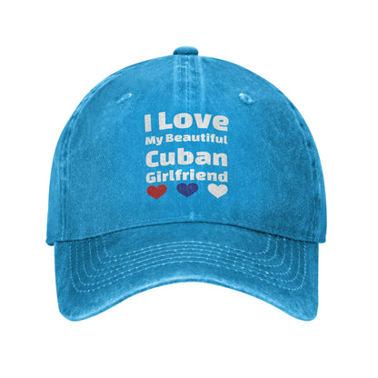 I Love My Crazy Sexy Cuban Girlfriend Baseball Cap