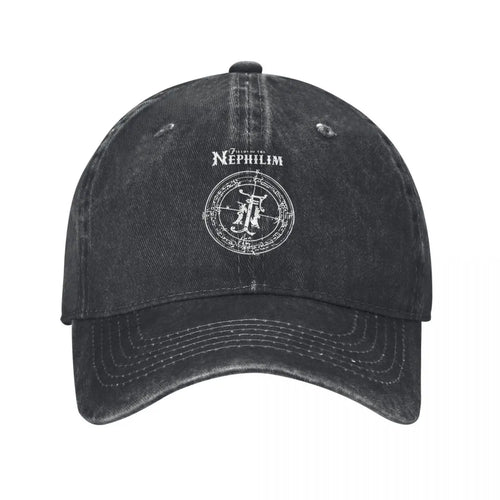 Campi Del Nephilim Classic Logo Denim Baseball Cap