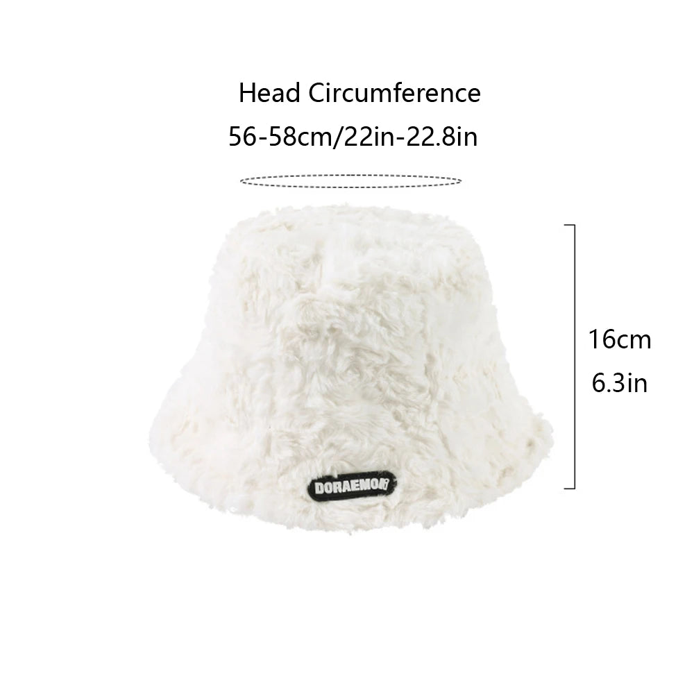 Women’s Autumn Winter Plush Fisherman Hat