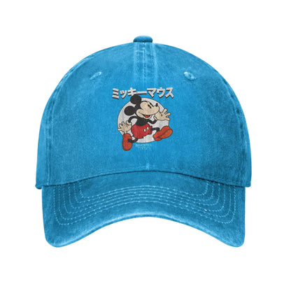 Mickey And Friends Washed Stylish Hip Hop Baseball Cap