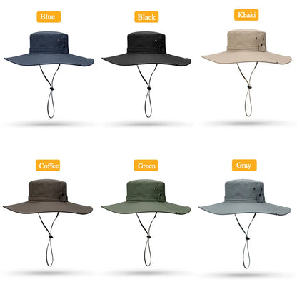Mesh Summer Sun Bucket Hat