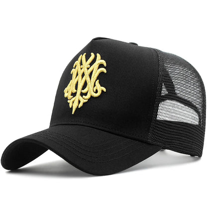 Oversize Mesh Trucker Snapback Baseball Cap