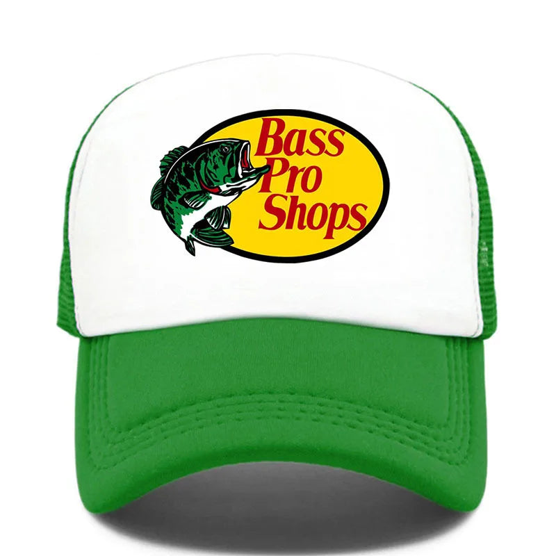 Unisex Letter Fish Embroidered Baseball Cap