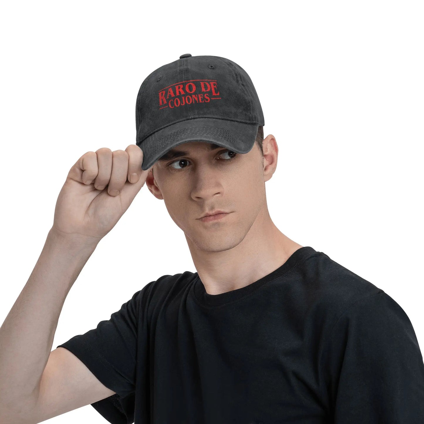 Summer Rare Cojones Washed Trucker Baseball Cap