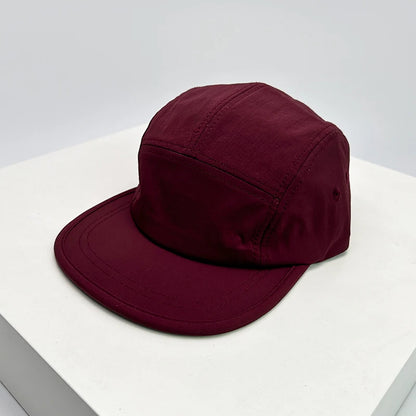 Quick Dry Solid Retro Snapback Cap
