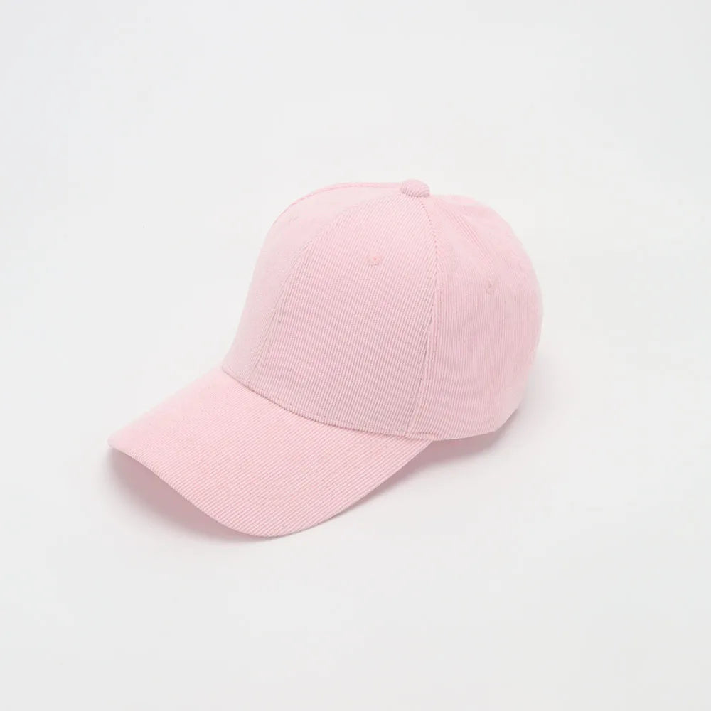 Retro Corduroy Casual Warm Baseball Cap