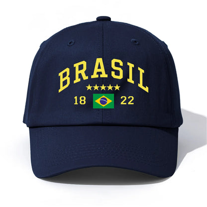 Brasil Print Baseball Cap