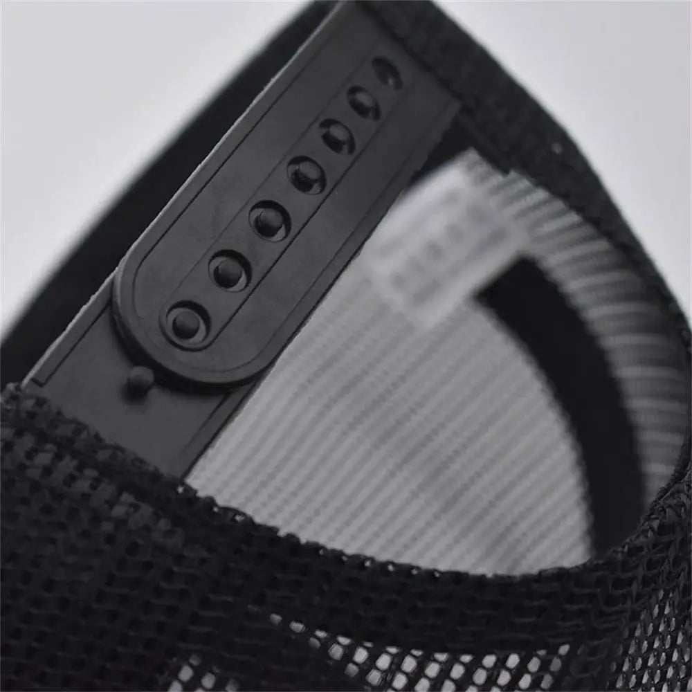 Two Tone Mesh Snapback Baseball Cap