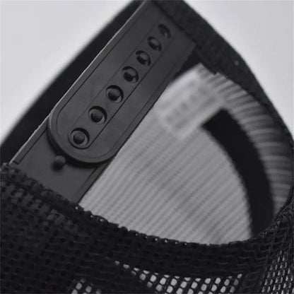 Two Tone Mesh Snapback Baseball Cap
