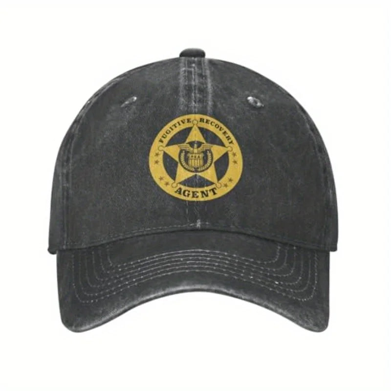Fugitive Recovery Agent Vintage Washed Baseball Cap