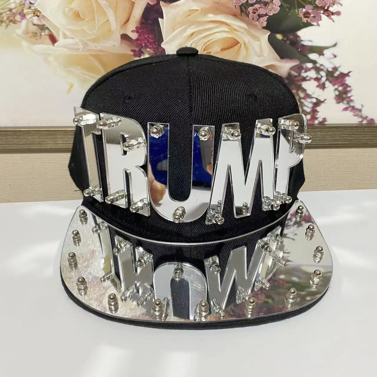 American Letter Personalized Hip Hop Snapback Cap