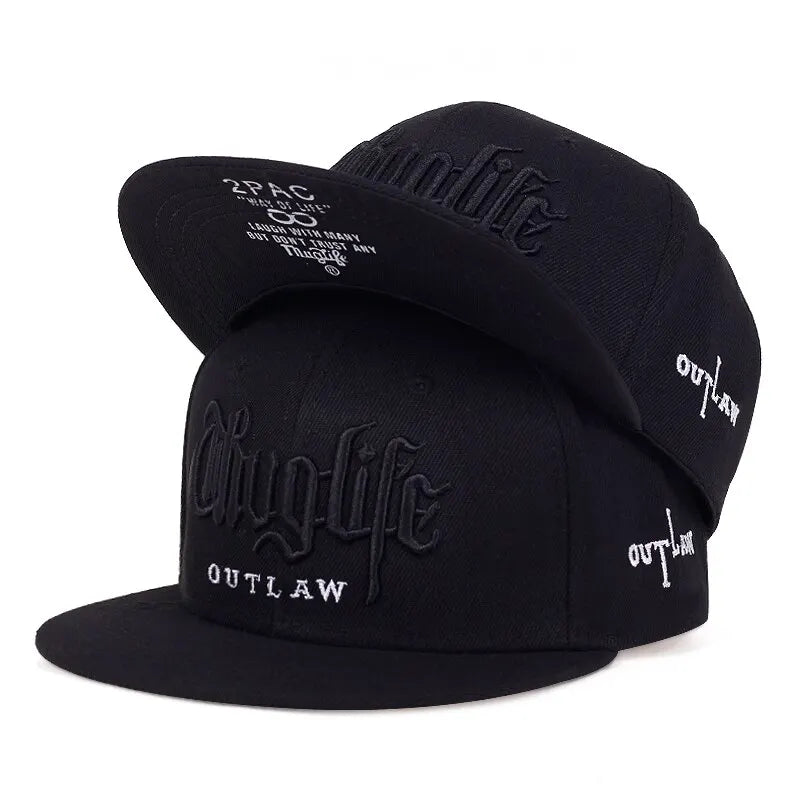 Embroidery Hiphop Baseball Cap Snapback Hat