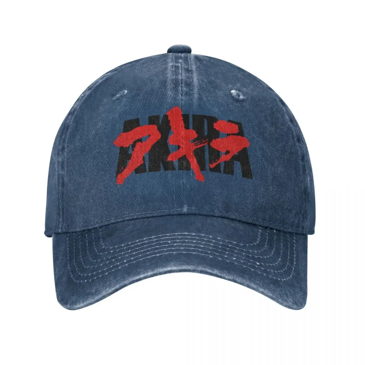 Akira Logo Distressed Baseball Cap