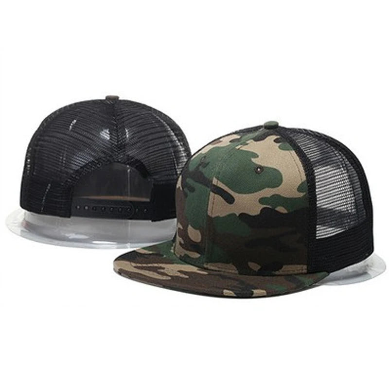 Flat Edge Mesh Street Baseball Cap