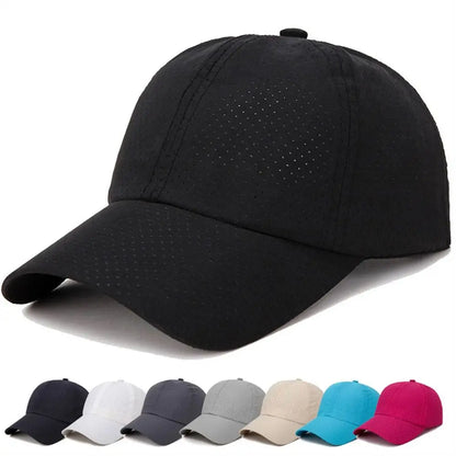 Quick Dry Breathable Mesh Sports Cap