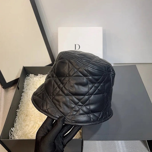 Unisex New York Leather High Quality Personality Bucket