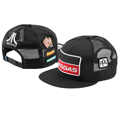 GasGas Motorcycle Flat Brim Snapback Cap
