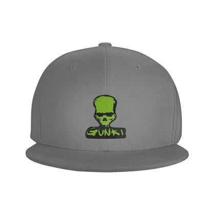 Gunki Logo Angling Skull Unisex Snapback Cap
