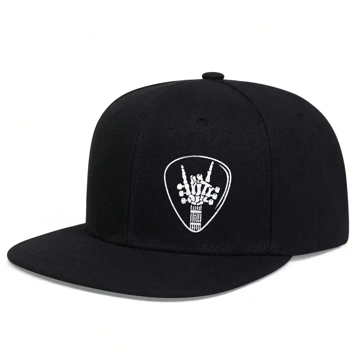 Unisex Ghost Head Skull Printed Hip-hop Hats