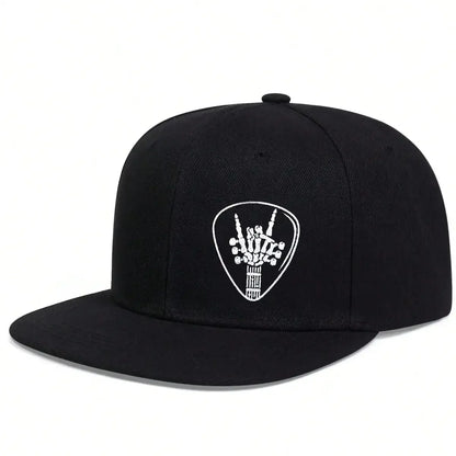 Unisex Ghost Head Skull Printed Hip-hop Hats