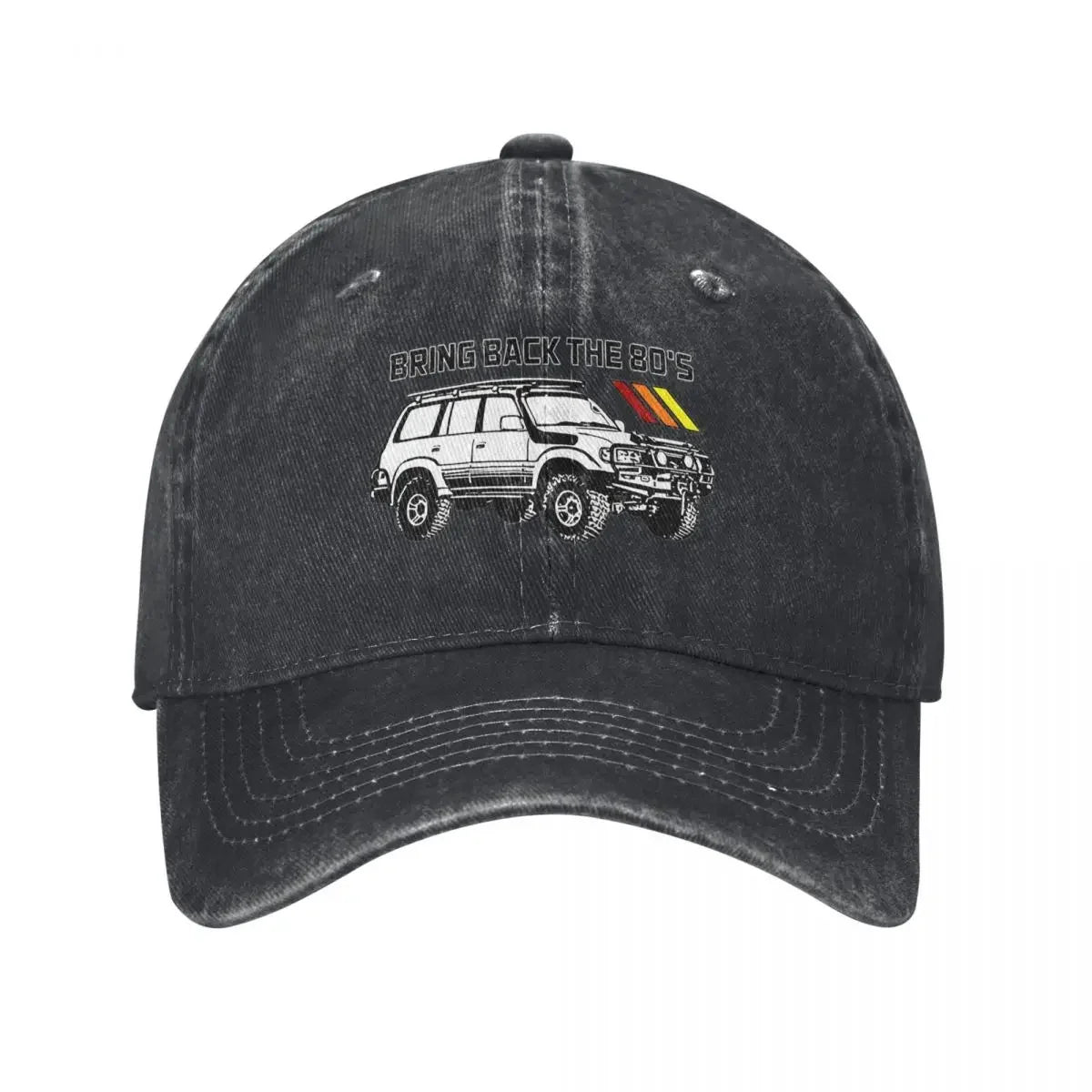 Vintage Land Cruiser Distressed Cotton Baseball Cap