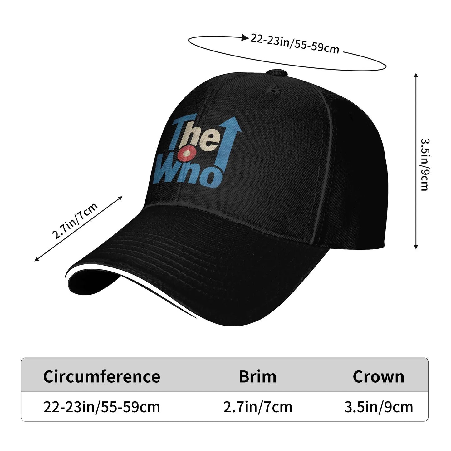The Who Rock Band Trucker Baseball Cap