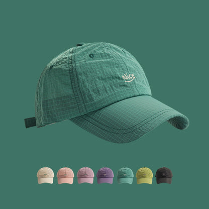 Solid Color Quick Dry Breathable Duck Tongue Baseball Cap