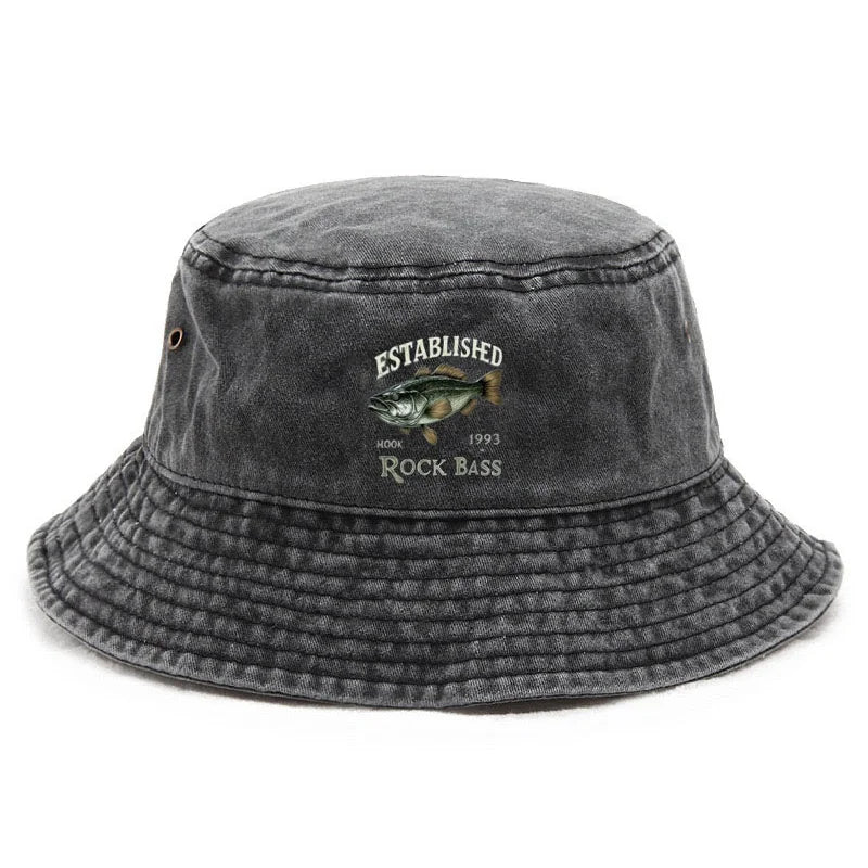 Vintage Cotton Bass Player Festival Bucket Hat