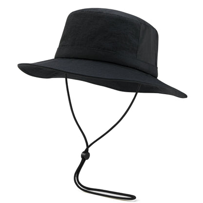 Unisex Wide Brim Breathable Bucket Hat
