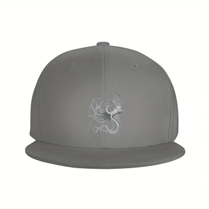 Vintage Nautical Octopus Art Outdoor Snapback Cap