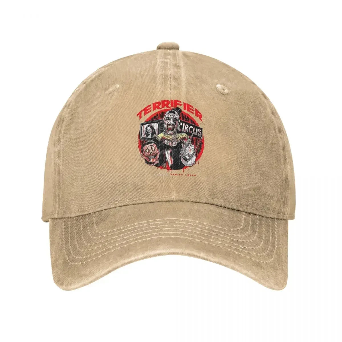 Terrifier Smile Distressed Horror Baseball Cap