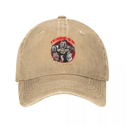 Terrifier Smile Distressed Horror Baseball Cap