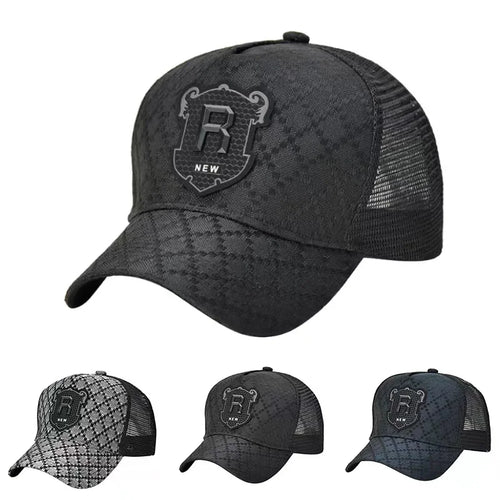 Unisex R Logo Camouflage Baseball Cap
