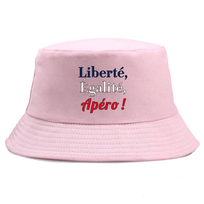 Liberté Égalité Apéro Reversible Bucket Hat