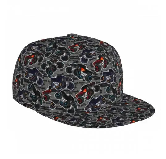 Monster Truck Snapback Cap