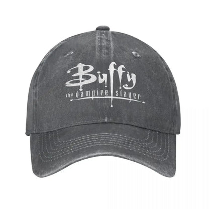 Buffy The Vampire Slayer Distressed Logo Baseball Cap