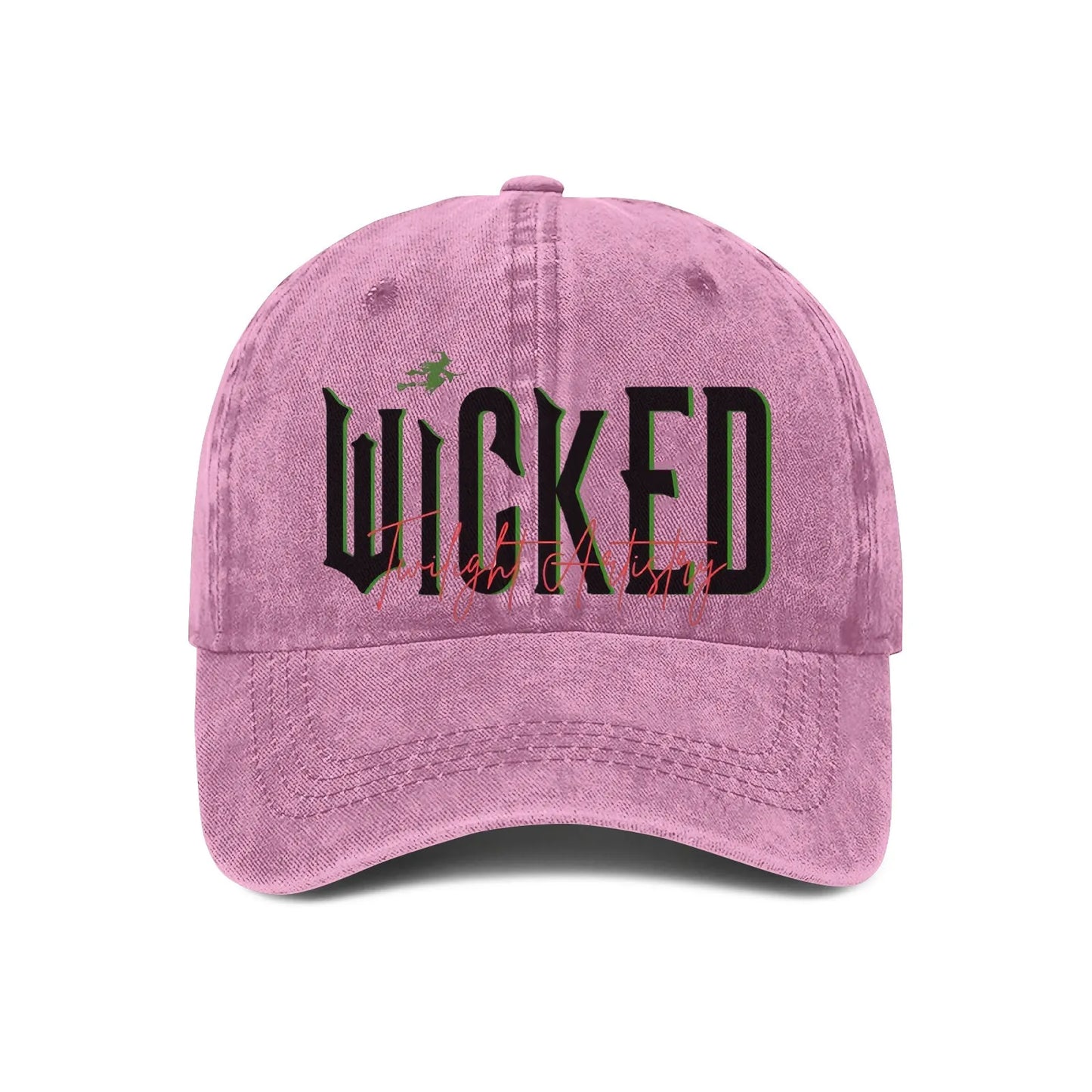 Wicked Alphabet Twill Baseball Cap