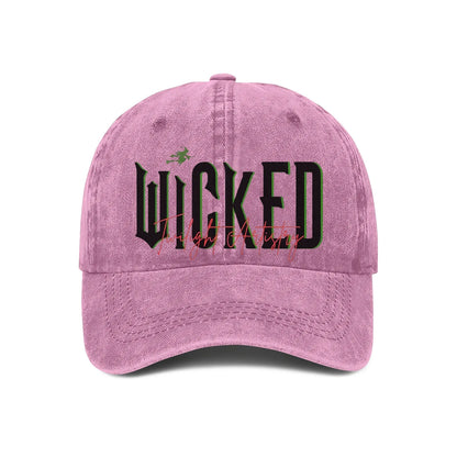 Wicked Alphabet Twill Baseball Cap