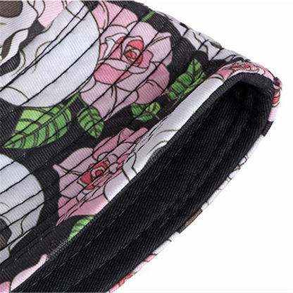 Unisex Skull Graffiti Bucket Hat