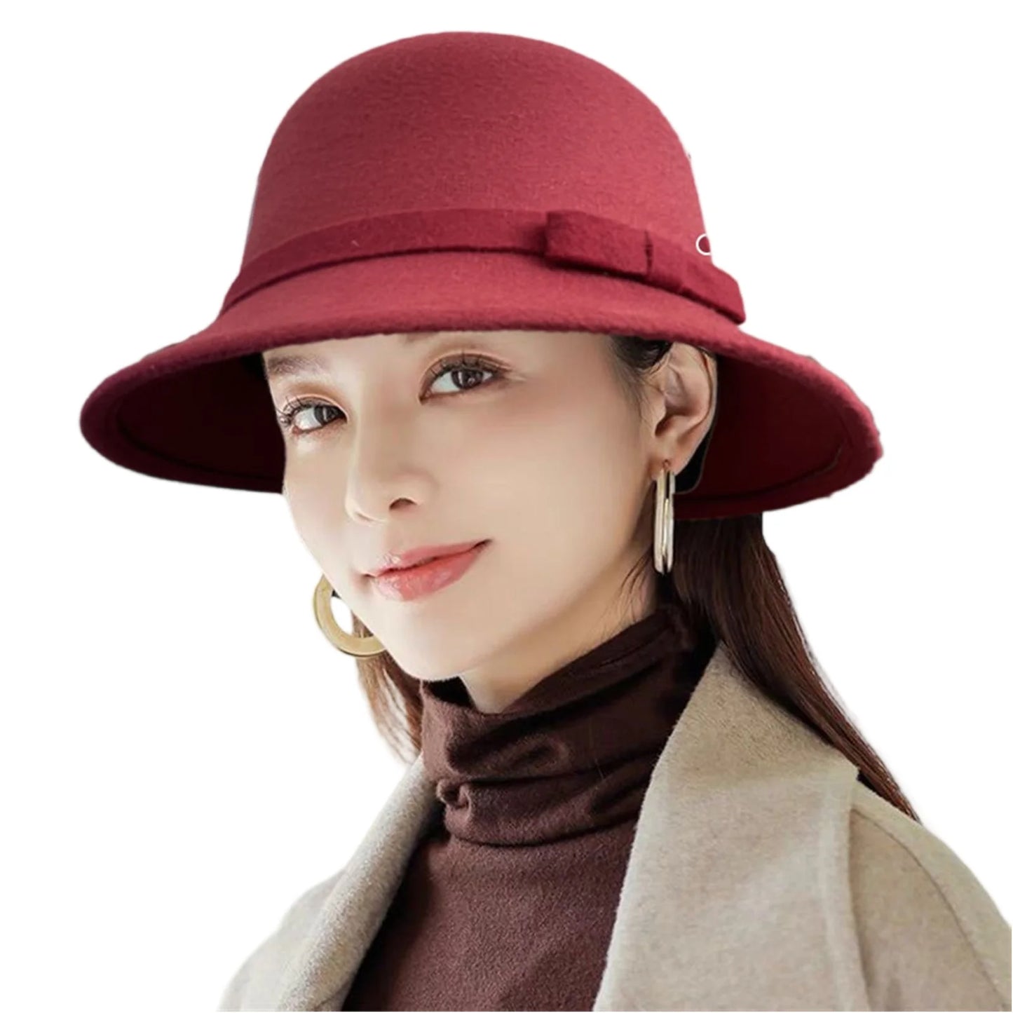 Retro British Wool Fisherman Bucket Hat