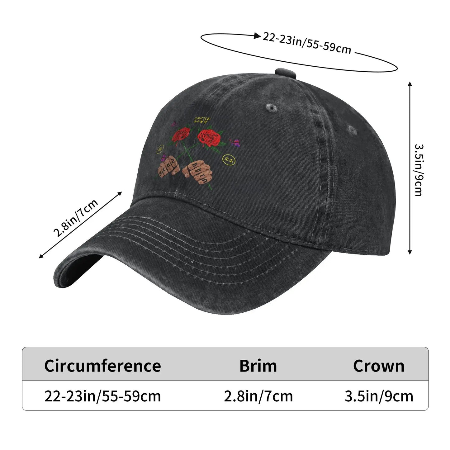 Eladio Carrion Sauce Boyz Denim Tour Baseball Cap