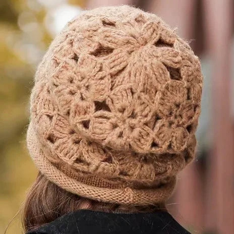 Handmade Double Layer Rolled Edge Knit Bucket Hat