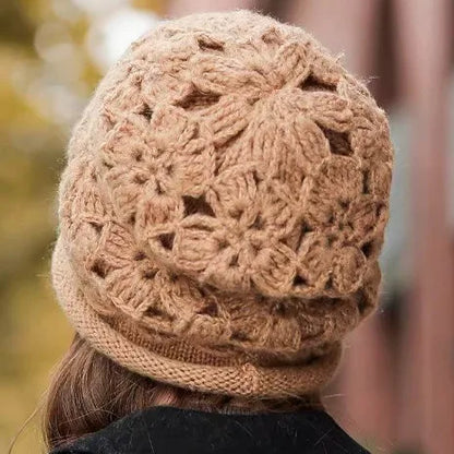 Handmade Double Layer Rolled Edge Knit Bucket Hat