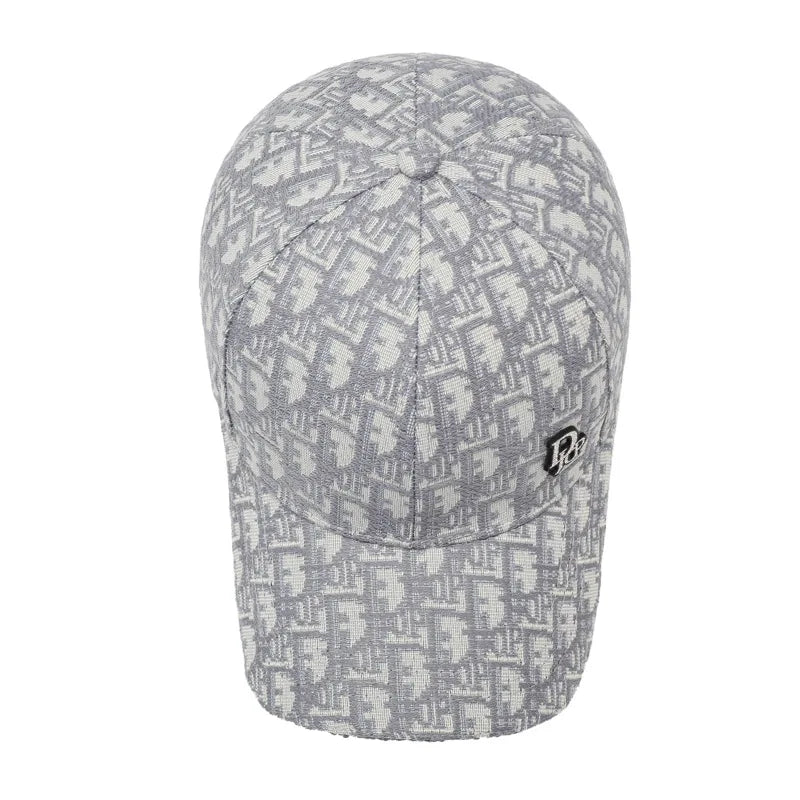 Unisex Full Print Letter Baseball Cap
