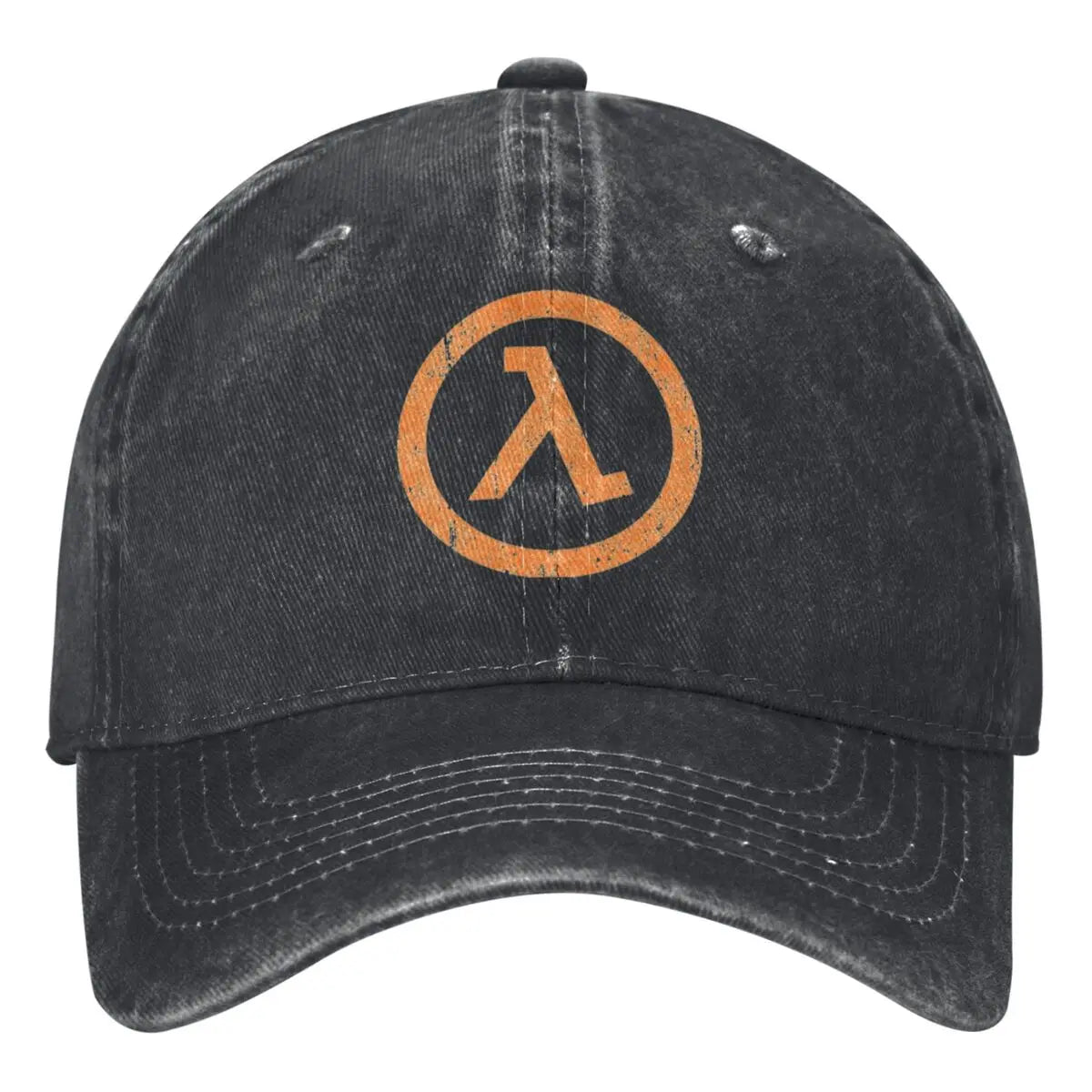Black Mesa Lambda Denim Vintage Adjustable Baseball Cap