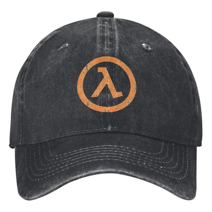 Black Mesa Lambda Denim Vintage Adjustable Baseball Cap