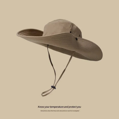 Unisex UV Protection Bucket Hat – Wide Brim Sun Cap